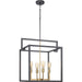 Myhouse Lighting Progress Lighting - P500168-143 - Four Light Pendant - Blakely - Graphite