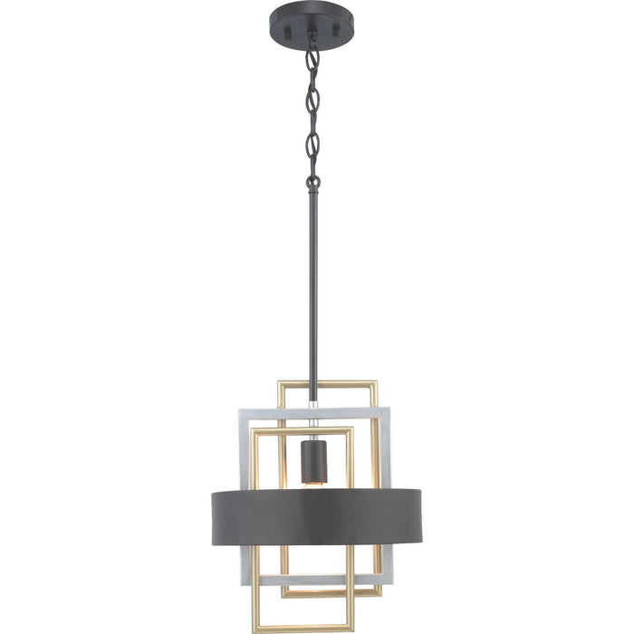 Myhouse Lighting Progress Lighting - P500173-031 - One Light Mini-Pendant - Adagio - Black