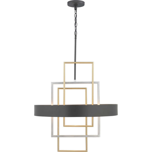 Myhouse Lighting Progress Lighting - P500174-031 - Six Light Pendant - Adagio - Black