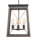 Myhouse Lighting Progress Lighting - P500178-020 - Four Light Foyer Pendant - Briarwood - Antique Bronze