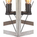 Myhouse Lighting Progress Lighting - P500178-143 - Four Light Foyer Pendant - Briarwood - Graphite