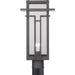 Myhouse Lighting Progress Lighting - P540010-020 - One Light Post Lantern - Boxwood - Antique Bronze