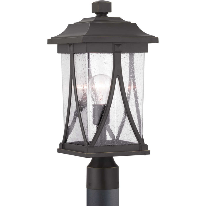 Myhouse Lighting Progress Lighting - P540011-020 - One Light Post Lantern - Abbott - Antique Bronze