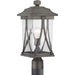 Myhouse Lighting Progress Lighting - P540011-103 - One Light Post Lantern - Abbott - Antique Pewter