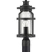 Myhouse Lighting Progress Lighting - P540031-031 - One Light Post Lantern - Haslett - Black