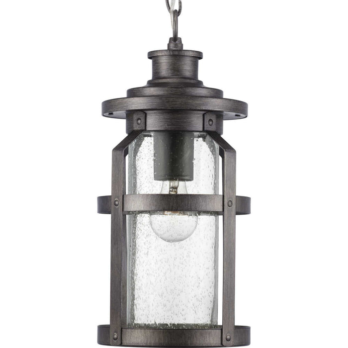 Myhouse Lighting Progress Lighting - P550031-103 - One Light Hanging Lantern - Haslett - Antique Pewter