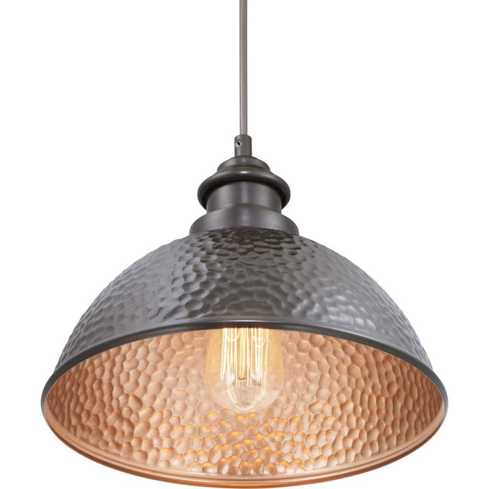 Myhouse Lighting Progress Lighting - P550032-020 - One Light Hanging Lantern - Englewood - Antique Bronze