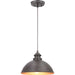 Myhouse Lighting Progress Lighting - P550032-020 - One Light Hanging Lantern - Englewood - Antique Bronze