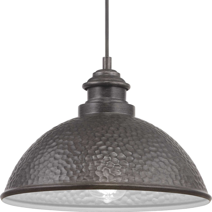 Myhouse Lighting Progress Lighting - P550032-103 - One Light Hanging Lantern - Englewood - Antique Pewter