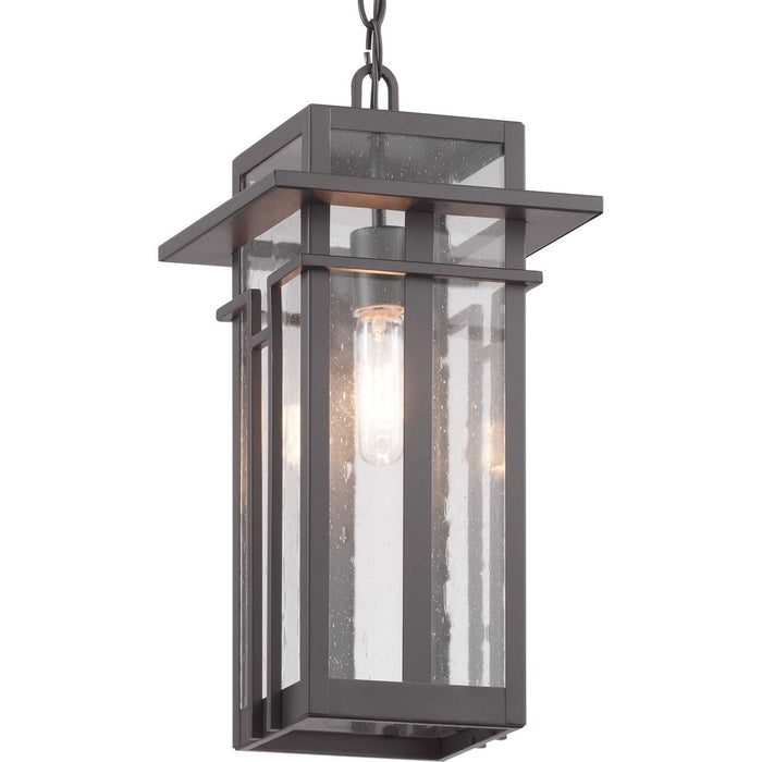 Myhouse Lighting Progress Lighting - P550039-020 - One Light Hanging Lantern - Boxwood - Antique Bronze