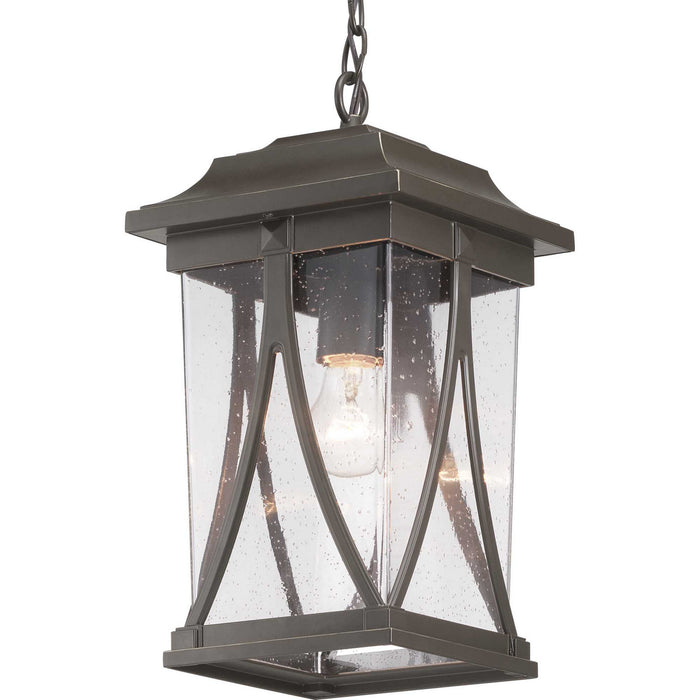 Myhouse Lighting Progress Lighting - P550040-020 - One Light Hanging Lantern - Abbott - Antique Bronze