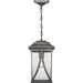 Myhouse Lighting Progress Lighting - P550040-103 - One Light Hanging Lantern - Abbott - Antique Pewter