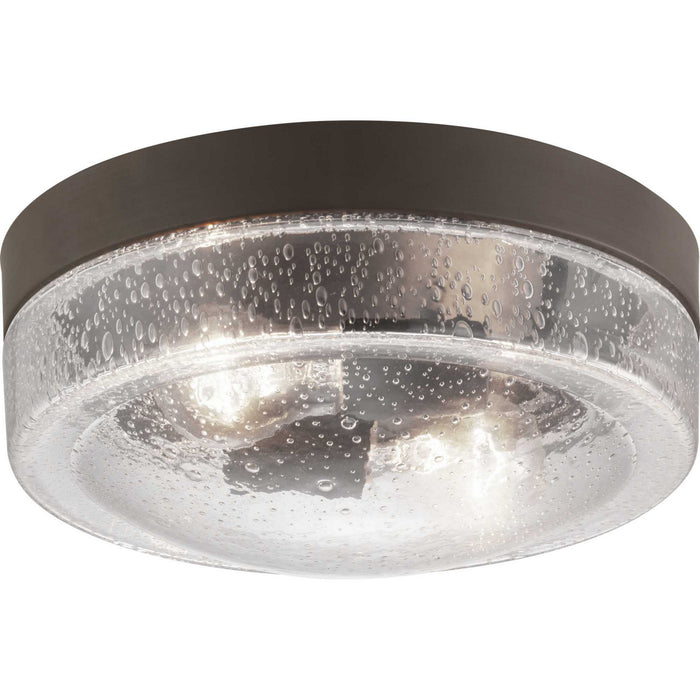 Myhouse Lighting Progress Lighting - P550042-129 - Two Light Flush Mount - Weldon - Architectural Bronze