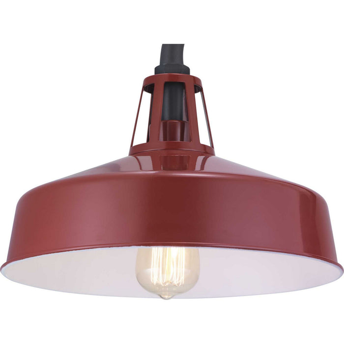 Myhouse Lighting Progress Lighting - P560091-039 - One Light Wall Lantern - Cedar Springs - Red