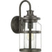 Myhouse Lighting Progress Lighting - P560095-103 - One Light Wall Lantern - Haslett - Antique Pewter