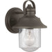 Myhouse Lighting Progress Lighting - P560119-129 - One Light Wall Lantern - Weldon - Architectural Bronze