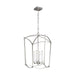 Myhouse Lighting Visual Comfort Studio - F3322/4PN - Four Light Lantern - Thayer - Polished Nickel