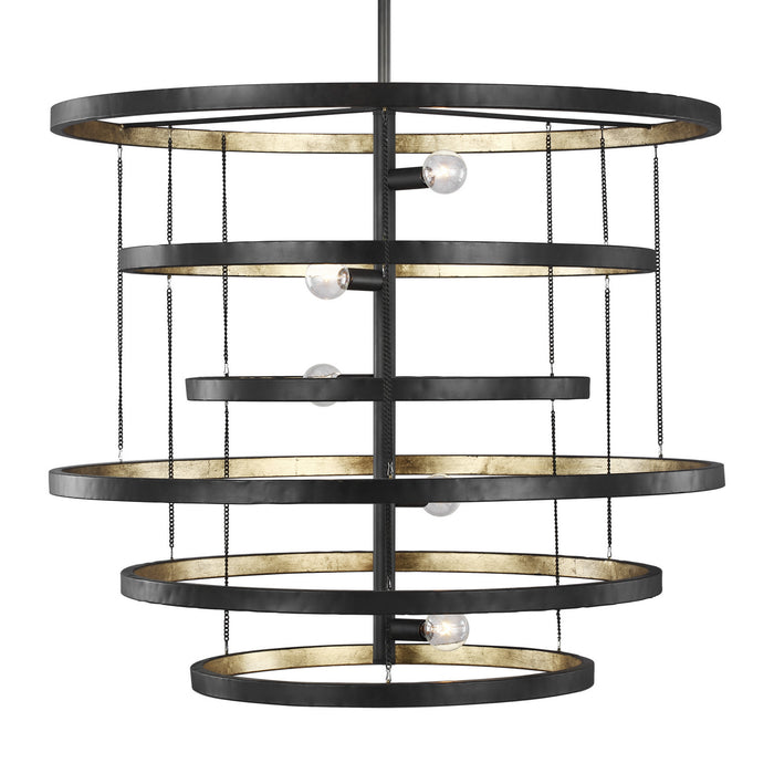 Myhouse Lighting Generation Lighting - F3340/5AI/ADB - Five Light Chandelier - Celeste - Aged Iron