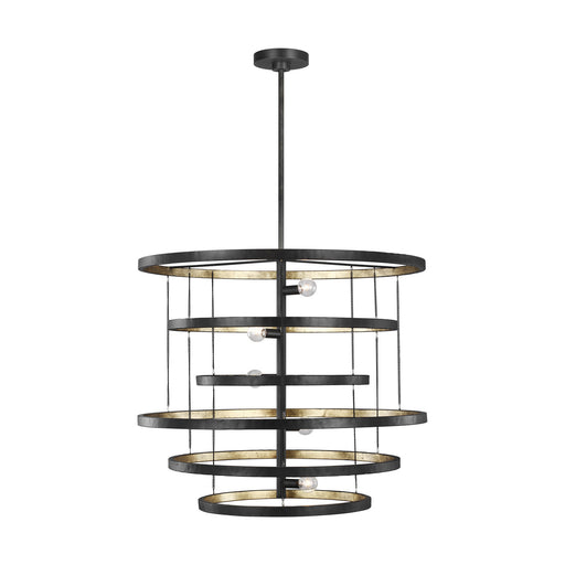 Myhouse Lighting Generation Lighting - F3340/5AI/ADB - Five Light Chandelier - Celeste - Aged Iron