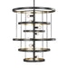 Myhouse Lighting Generation Lighting - F3341/8AI/ADB - Eight Light Chandelier - Celeste - Aged Iron