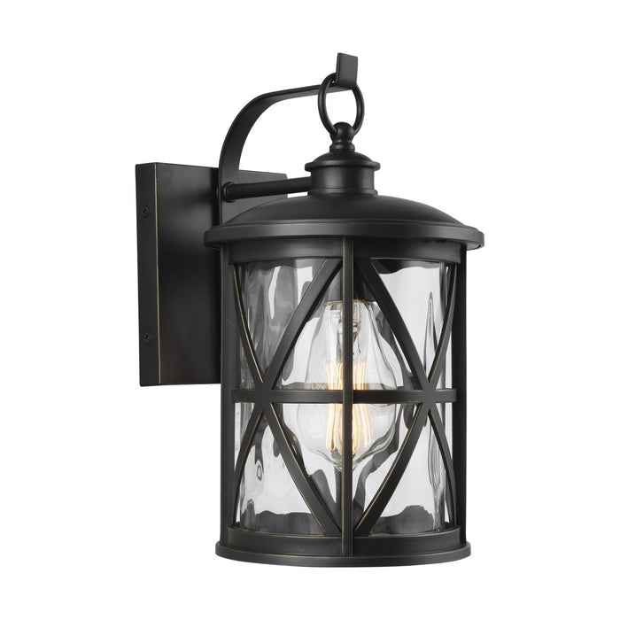 Myhouse Lighting Generation Lighting - OL15200ANBZ - One Light Outdoor Wall Lantern - Millbrooke - Antique Bronze