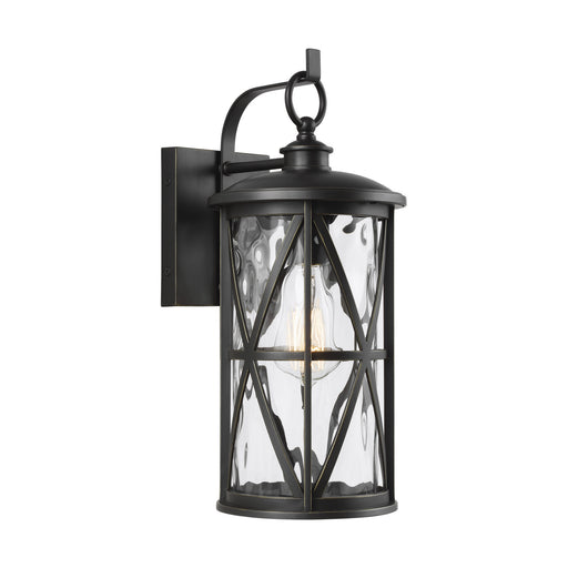 Myhouse Lighting Generation Lighting - OL15201ANBZ - One Light Outdoor Wall Lantern - Millbrooke - Antique Bronze