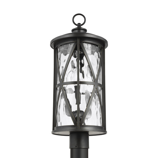 Myhouse Lighting Generation Lighting - OL15207ANBZ - Three Light Outdoor Post Lantern - Millbrooke - Antique Bronze