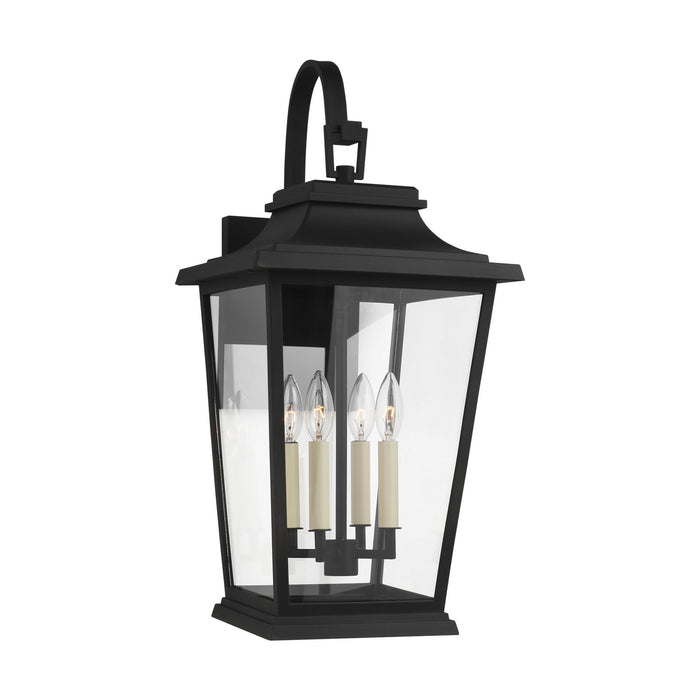 Myhouse Lighting Visual Comfort Studio - OL15403TXB - Four Light Lantern - Warren - Textured Black