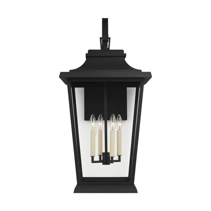 Myhouse Lighting Visual Comfort Studio - OL15404TXB - Four Light Lantern - Warren - Textured Black