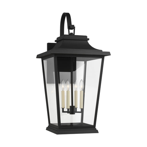 Myhouse Lighting Visual Comfort Studio - OL15404TXB - Four Light Lantern - Warren - Textured Black