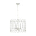 Myhouse Lighting Visual Comfort Studio - CC1144RWT - Four Light Chandelier - Gardner - Rustic White