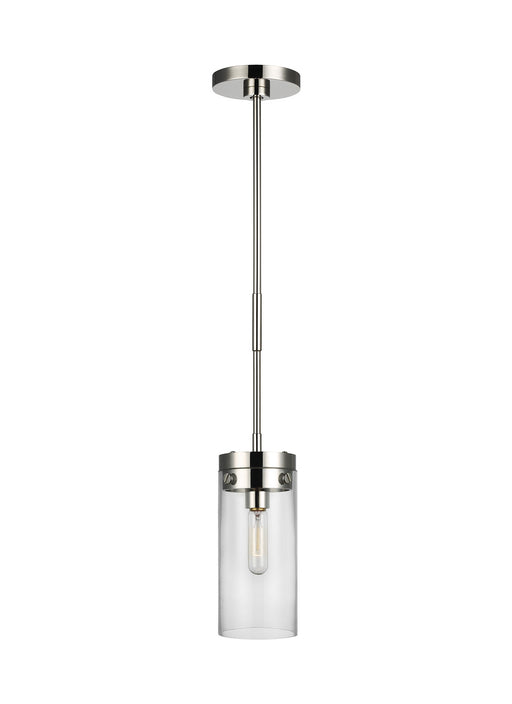 Myhouse Lighting Visual Comfort Studio - CP1001PN - One Light Pendant - Garrett - Polished Nickel