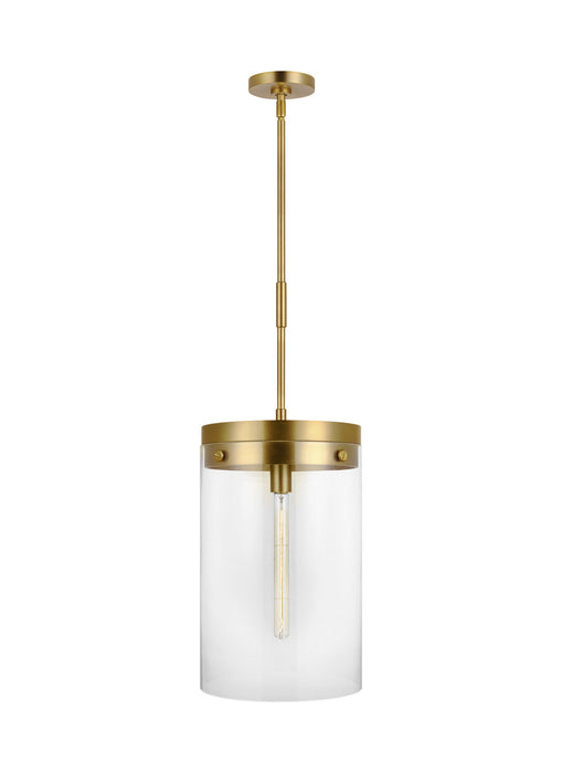 Myhouse Lighting Visual Comfort Studio - CP1011BBS - One Light Pendant - Garrett - Burnished Brass