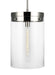 Myhouse Lighting Visual Comfort Studio - CP1011PN - One Light Pendant - Garrett - Polished Nickel