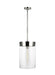 Myhouse Lighting Visual Comfort Studio - CP1011PN - One Light Pendant - Garrett - Polished Nickel