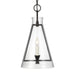 Myhouse Lighting Visual Comfort Studio - CP1081AI - One Light Pendant - Keystone - Aged Iron