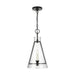 Myhouse Lighting Visual Comfort Studio - CP1081AI - One Light Pendant - Keystone - Aged Iron