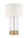 Myhouse Lighting Visual Comfort Studio - CT1001BBS1 - One Light Table Lamp - Garrett - Burnished Brass