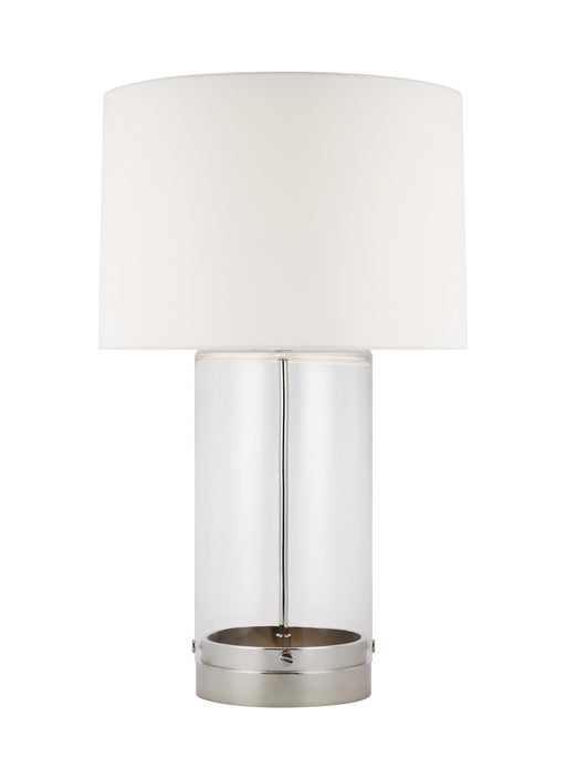 Myhouse Lighting Visual Comfort Studio - CT1001PN1 - One Light Table Lamp - Garrett - Polished Nickel