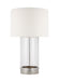 Myhouse Lighting Visual Comfort Studio - CT1001PN1 - One Light Table Lamp - Garrett - Polished Nickel