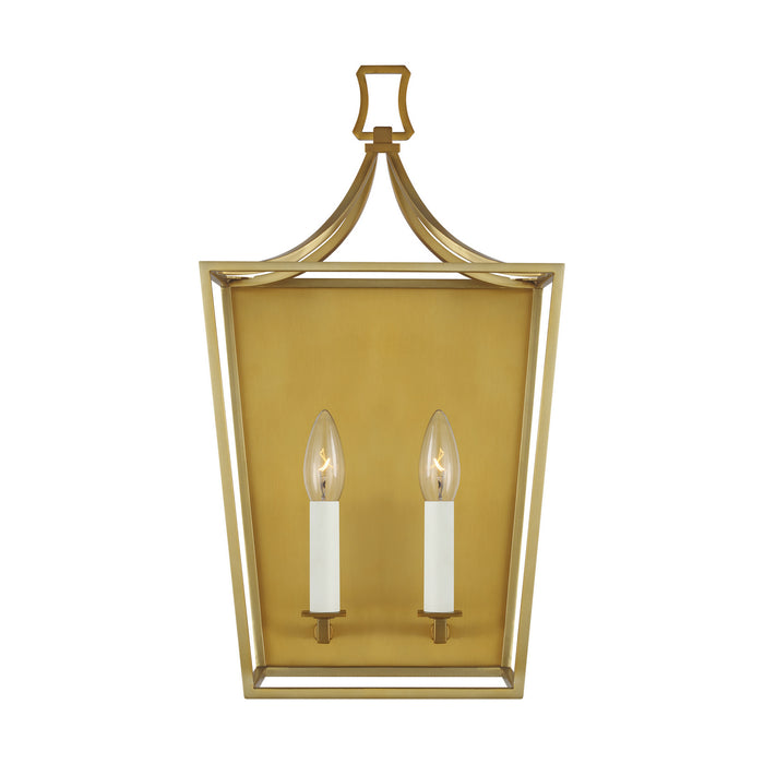 Myhouse Lighting Visual Comfort Studio - CW1012BBS - Two Light Wall Sconce - Southold - Burnished Brass