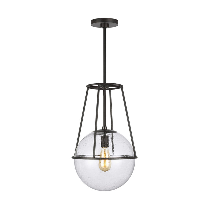 Myhouse Lighting Visual Comfort Studio - EP1101AI - One Light Pendant - Atlas - Aged Iron