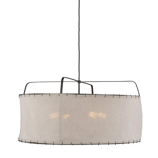 Myhouse Lighting Visual Comfort Studio - EP1114AI - Four Light Pendant - Dunne - Aged Iron