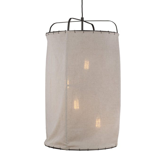 Myhouse Lighting Visual Comfort Studio - EP1124AI - Four Light Pendant - Dunne - Aged Iron