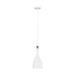 Myhouse Lighting Visual Comfort Studio - EP1131MWT - One Light Pendant - Darwin - Matte White