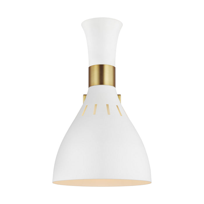 Myhouse Lighting Visual Comfort Studio - EW1061MWT - One Light Wall Sconce - Joan - Matte White