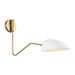 Myhouse Lighting Visual Comfort Studio - EW1071MWT - One Light Wall Sconce - Jane - Matte White