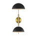 Myhouse Lighting Visual Comfort Studio - EW1072MBK - Two Light Wall Sconce - Jane - Midnight Black