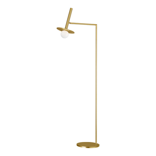 Myhouse Lighting Visual Comfort Studio - KT1011BBS2 - One Light Floor Lamp - Nodes - Burnished Brass