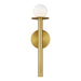 Myhouse Lighting Visual Comfort Studio - KW1001BBS - One Light Wall Sconce - Nodes - Burnished Brass